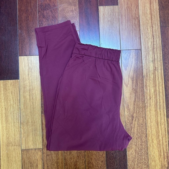 Lululemon | Women’s stretch high-rise dance studio jogger maroon size 12 - Picture 5 of 5